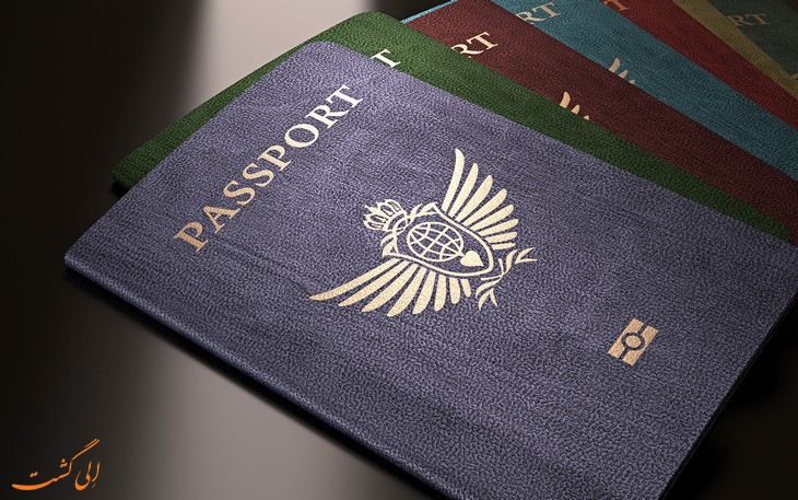 رنگ گذرنامه