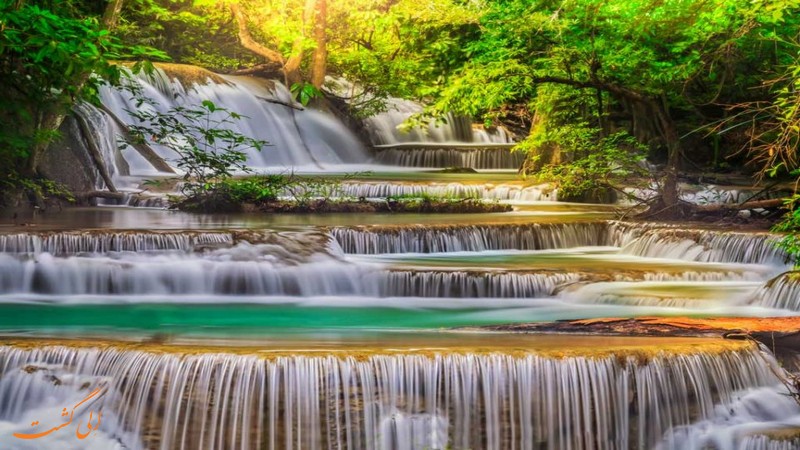آبشارهای اراوان | جاذبه های تایلند