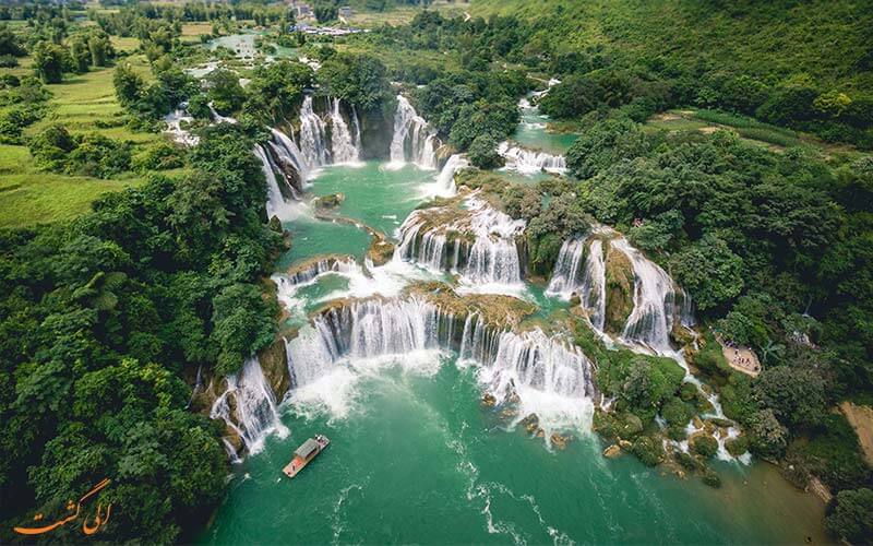 آبشارهای بن گیوک ویتنام