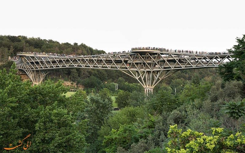 پل طبیعت در تهران
