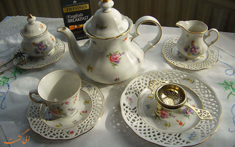 چای و ظروف انگلیسی