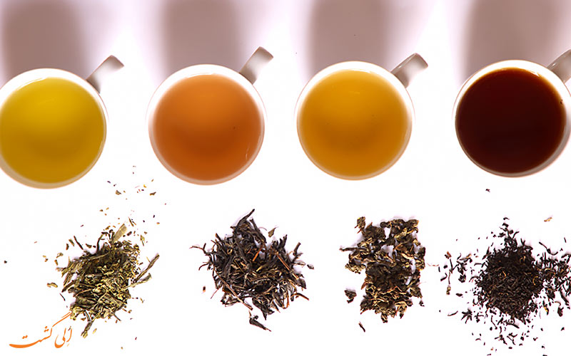 انواع مختلف چای