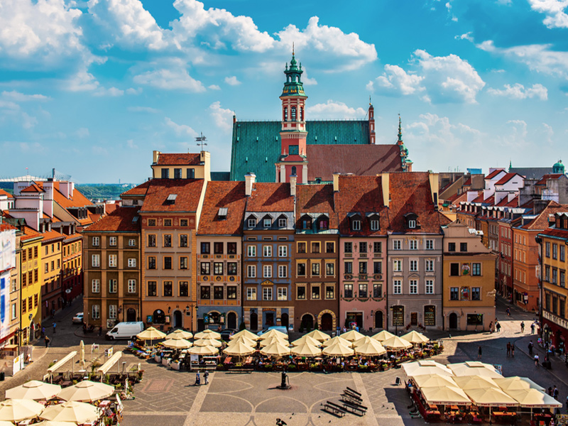 جاذبه های دیدنی ورشو