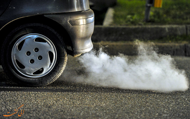 آلودگی هوا ناشی از سوخت ماشین