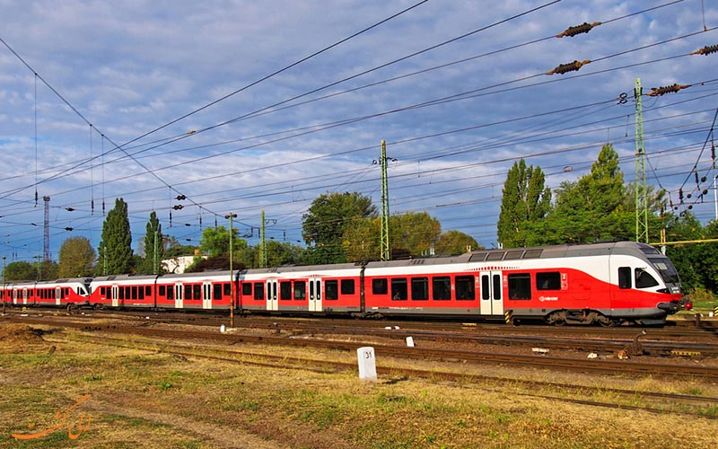 قطار در مجارستان