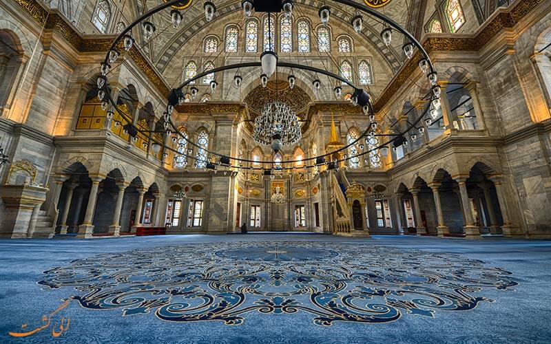 سالن نماز مسجد سلطان قابوس عمان