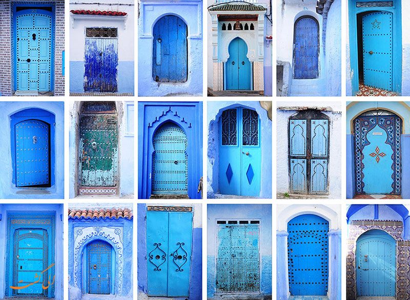 خانه های شفشاون مراکش
