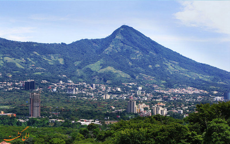 کوه های آتشفشانی السالوادور
