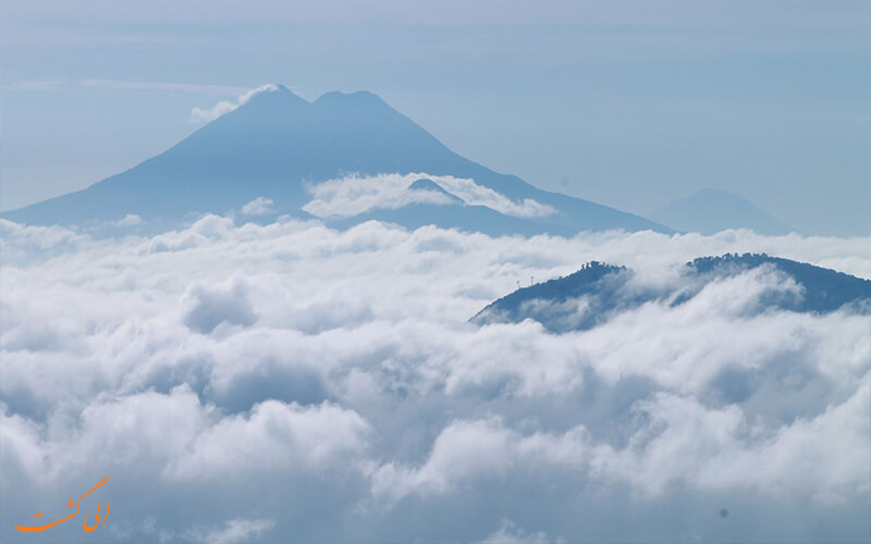 نمایی از کوه های السالوادور