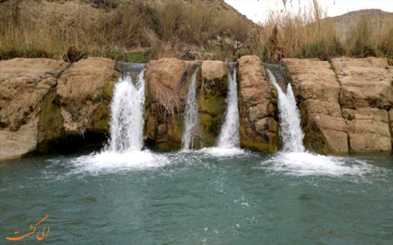 آبشار هفت قلو ایلام