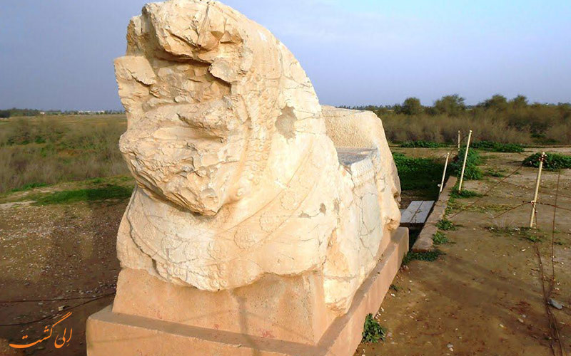 کاخ آپادانا در شوش کاخ آپادانا در شوش
