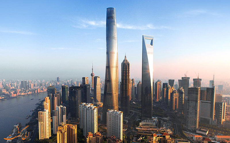 برج های شانگهای در چین