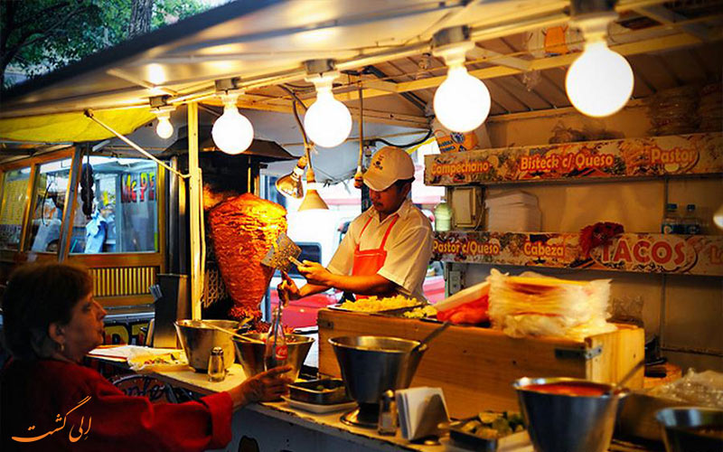 بوفه های غذای خیابانی در تایوان