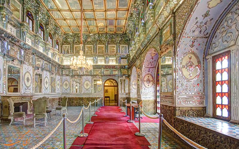 نمای داخلی کاخ شمس العماره
