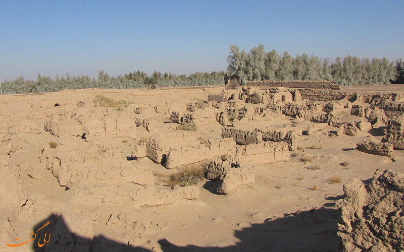 بقایای ارگ تاریخی
