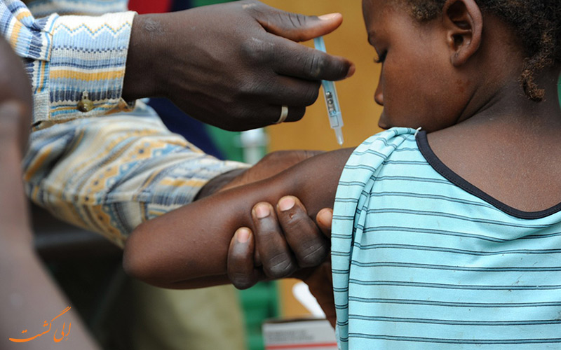 واکسیناسیون در آفریقا