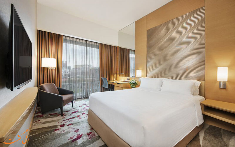 انواع اتاق های هتل پارک کلارک کوای سنگاپور