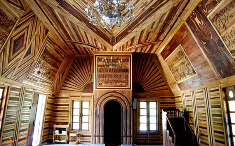 نمای داخلی سازه چوبی نمای داخلی سازه چوبی