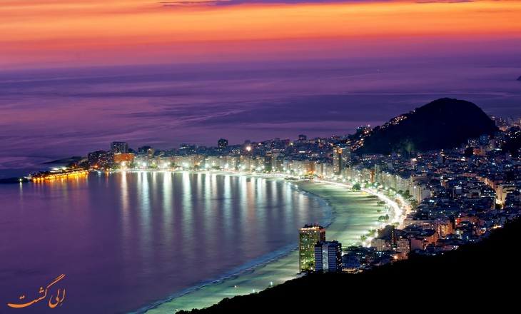 ساحل Copacabana Beach ساحل Copacabana Beach