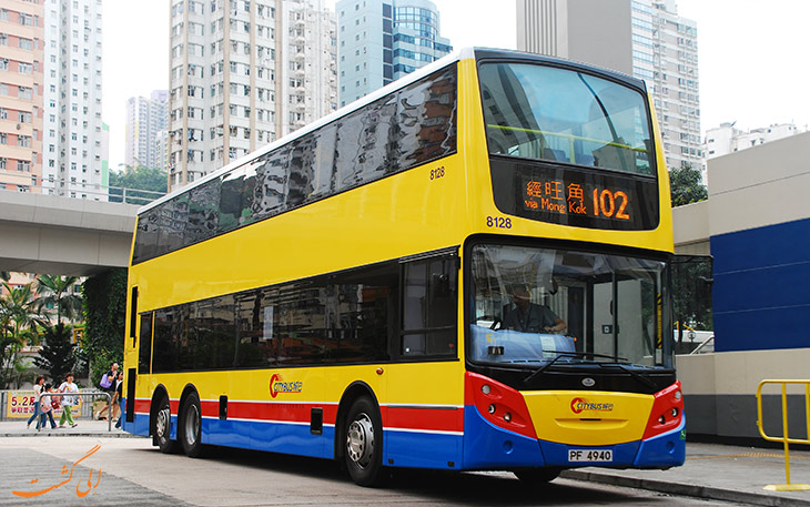 حمل و نقل فرودگاه هنگ کنگ:اتوبوس