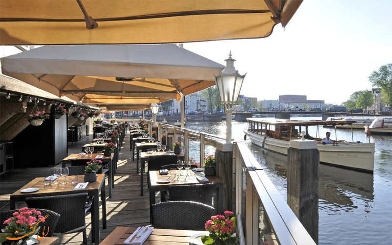 رستوران های هتل دو لوروپ آمستردام