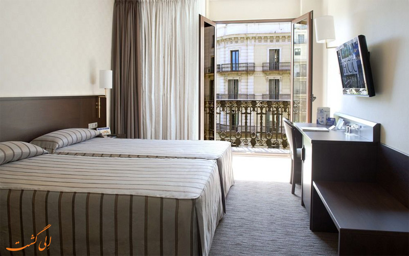 امکانات اتاق های هتل اچ سی سی ریجنت بارسلونا