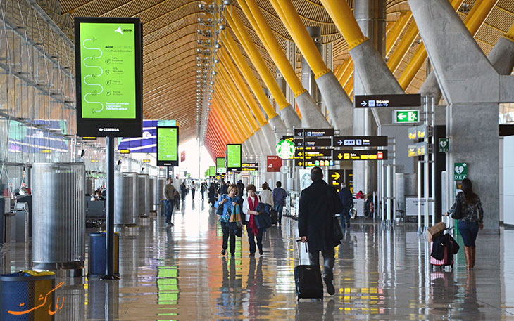 حمل و نقل فرودگاه باراخاس مادرید