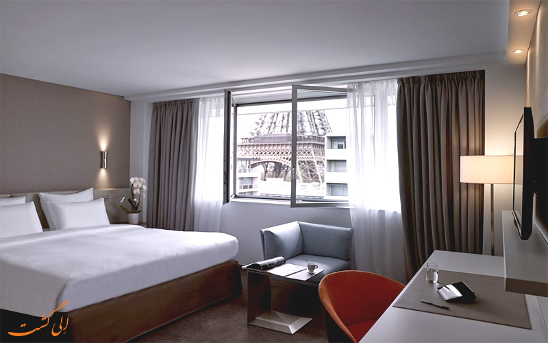 انواع اتاق های هتل پولمن پاریس