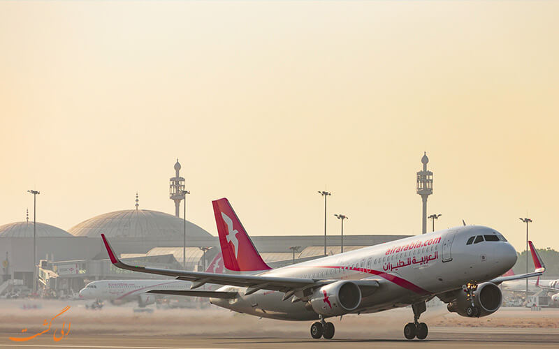پروازهای فرودگاه شارجه امارات