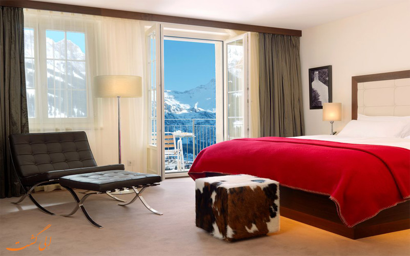 امکانات اتاق های هتل د کامبرین ادلبودن سوئیس