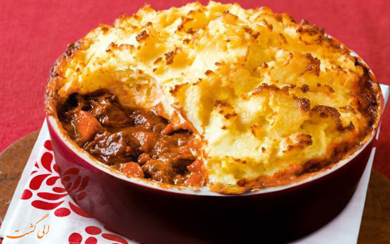 خوراک گوشت بوبوتی خوراک گوشت بوبوتی