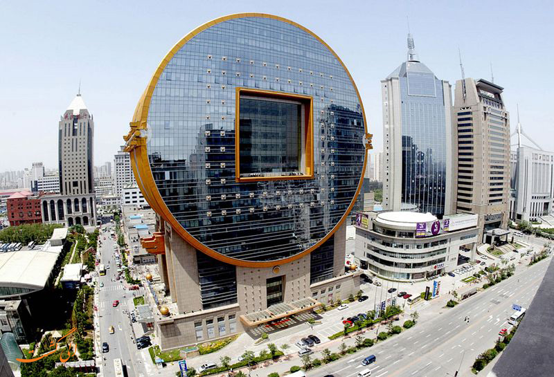 ساختمان های دایره ای شکل چین