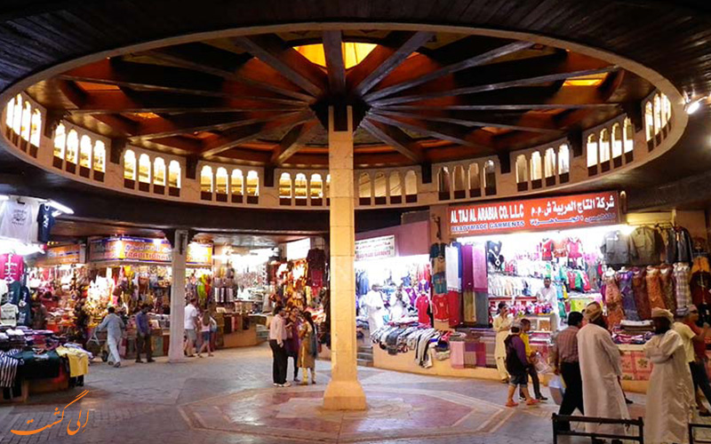 بازار قدیمی در شهر مسقط