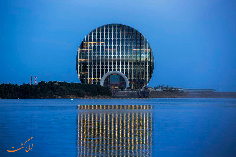 ساختمان های دایره ای شکل در پکن