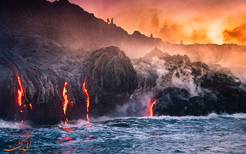 آتشفشانی در هاوایی