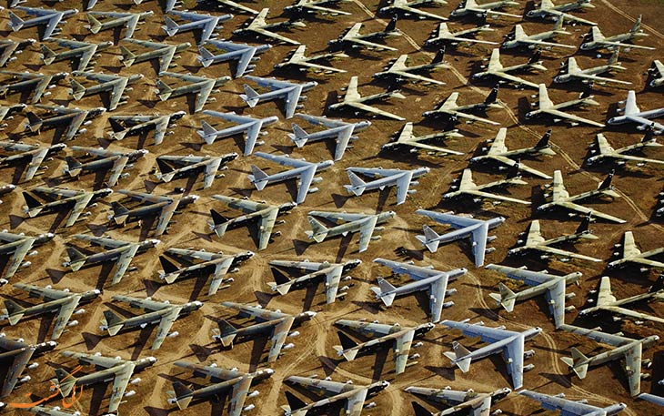 گورستان هواپیماها در آریزونا