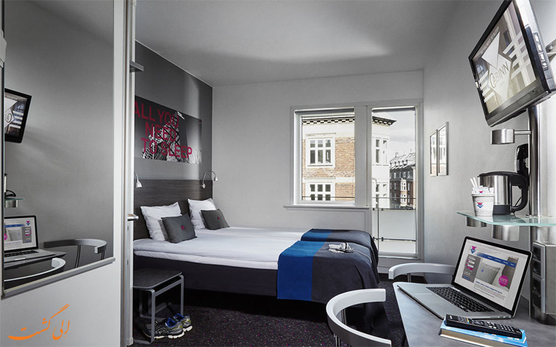 امکانات اتاق های هتل کابین سیتی کپنهاگ