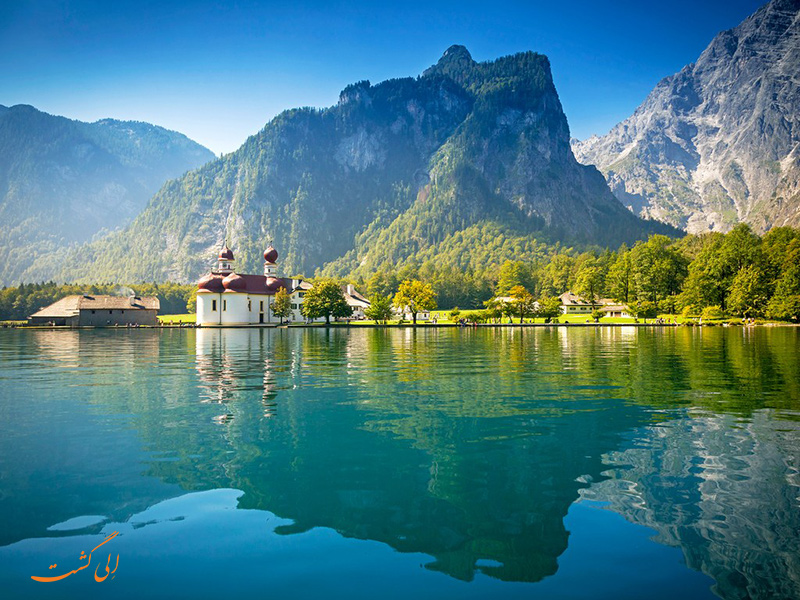 دریاچه ی Königssee در باواریا