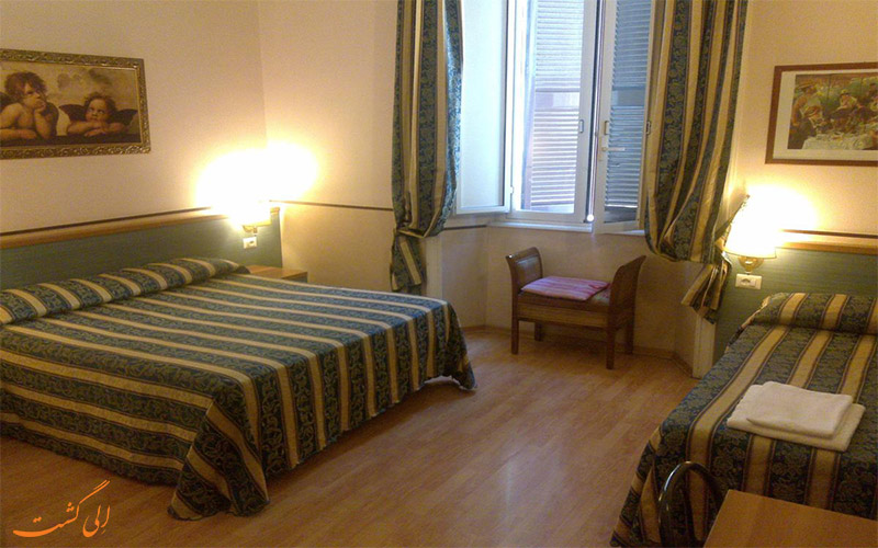 انواع اتاق های هتل لازاری رم
