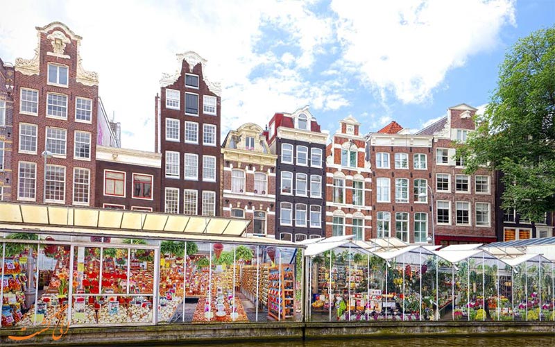 بازار-گل- هتل تروپن آمستردام