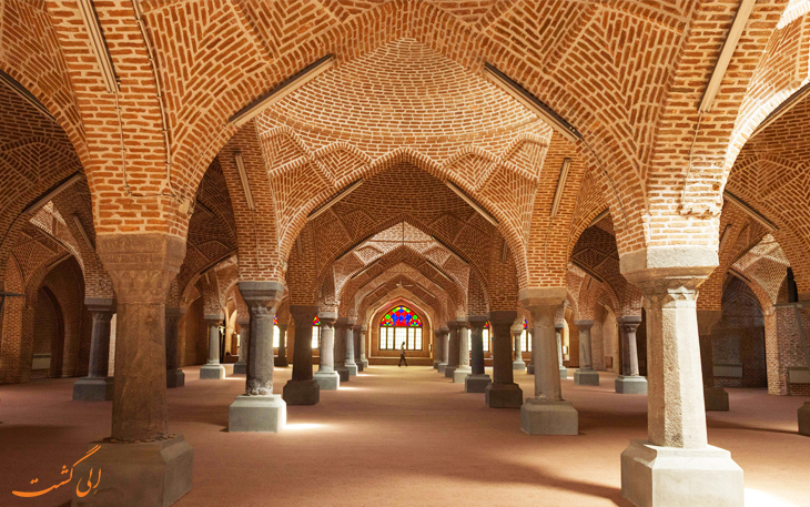 نمایی از مسجد جامع تبریز، جاذبه های گردشگری تبریز از دوران سلجوقیان نمایی از مسجد جامع تبریز، جاذبه های گردشگری تبریز از دوران سلجوقیان