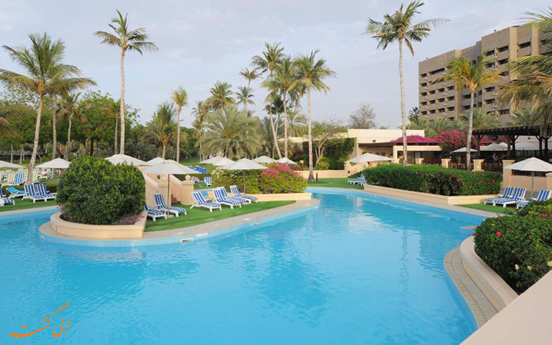 هتل اینترکنتینانتال مسقط عمان | استخر