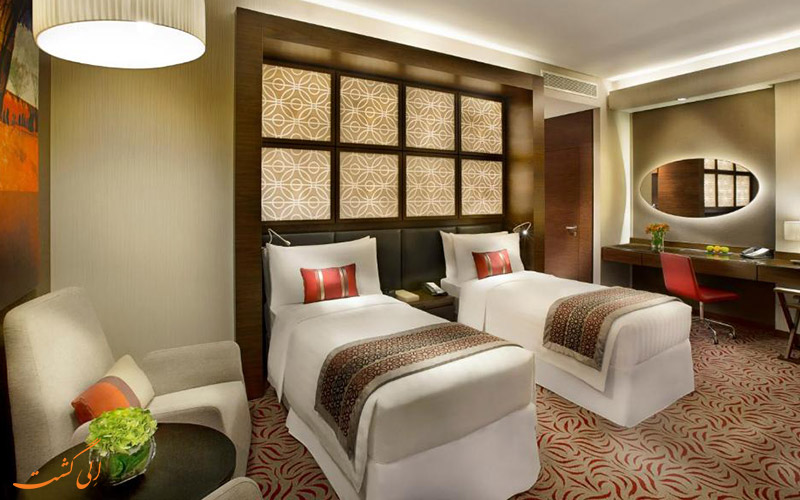 هتل آماری در دوحه | اتاق تویین