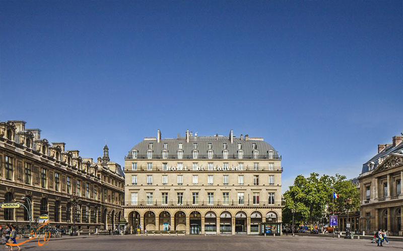 هتل دو لوور پاریس- نمای هتل