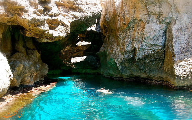 غارهای دریایی جزیره مارتیمو
