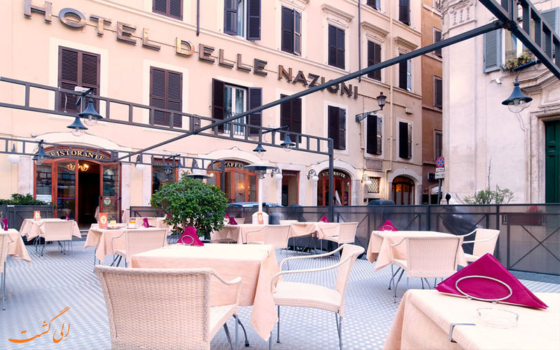 هتل دله نازیونی رم Hotel Delle Nazioni