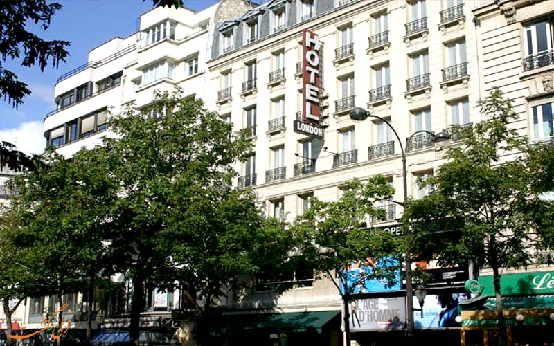 خدمات رفاهی هتل لندن پاریس- نمای هتل