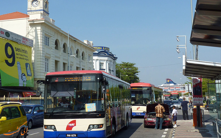 هزینه حمل و نقل در پنانگ
