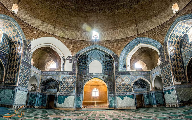 مسجد کبود یا مسجد جهانشاه، از دیدنی‌ترین جاذبه های گردشگری تبریز