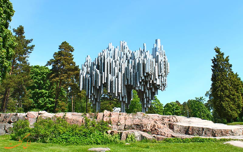 مجسمه سیبلیوس هلسینکی فنلاند